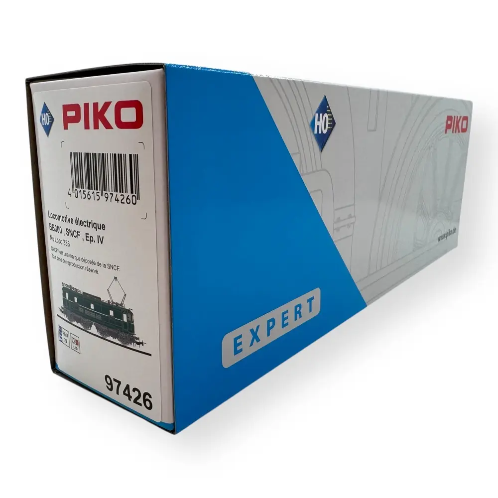 Locomotive Electrique BB 300 - Piko 97426 - HO 1/87 - SNCF - Analogique - Ep. IV - 4