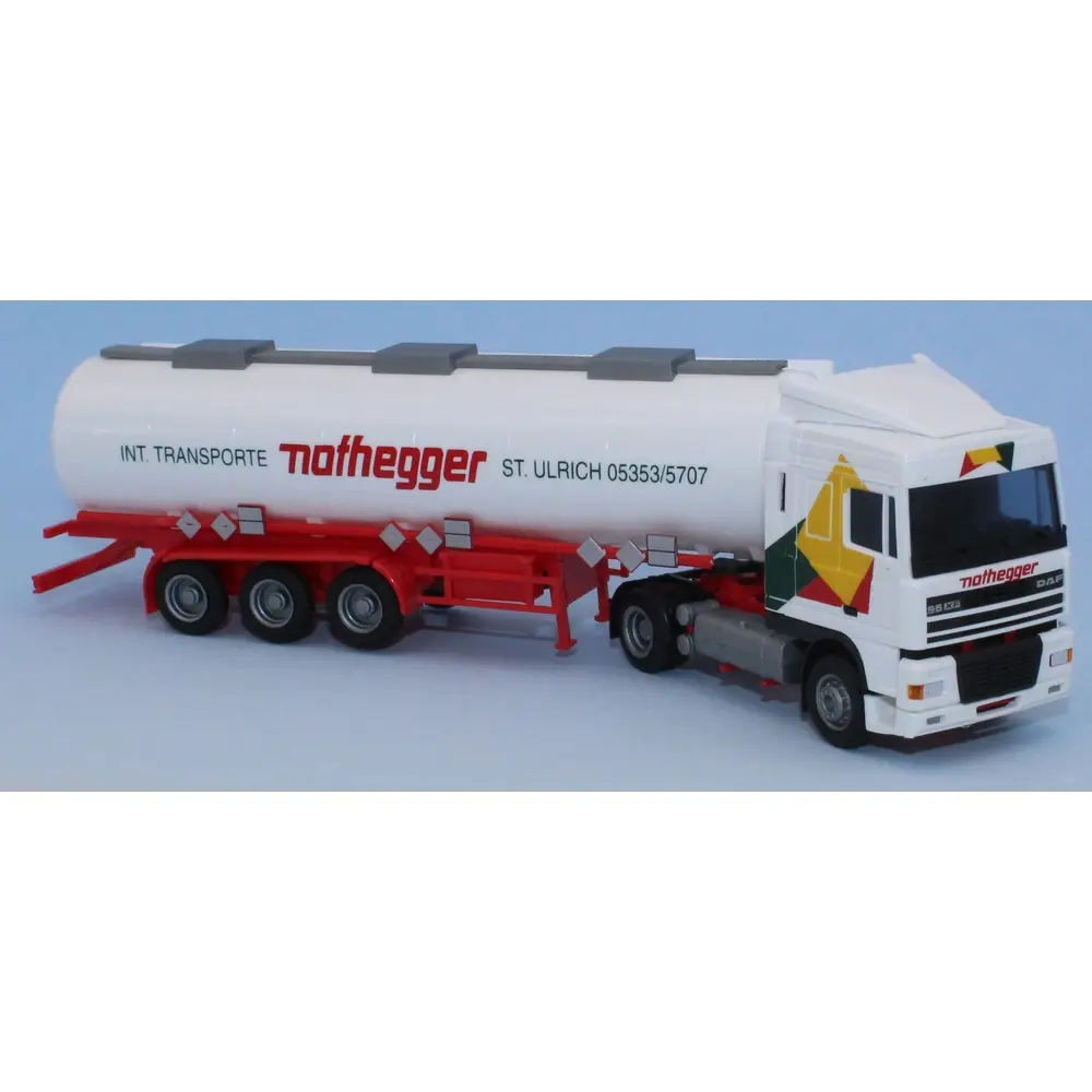 Semi-remorque citerne DAF 95 XF SC, "Nothegger" - AWM 71321 - HO 1/87