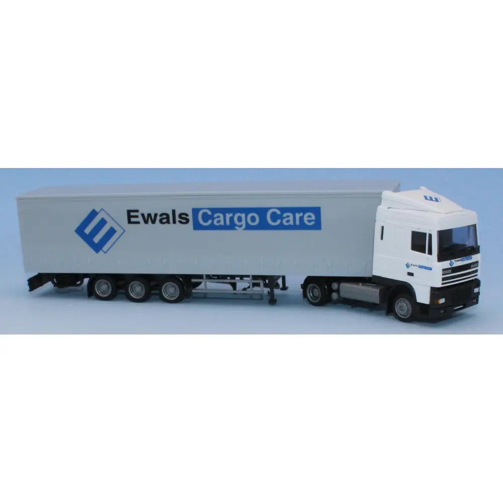 Semi-remorque DAF 95 XF SC/Aerop, "Ewals Cargo" - AWM 71323 - HO 1/87