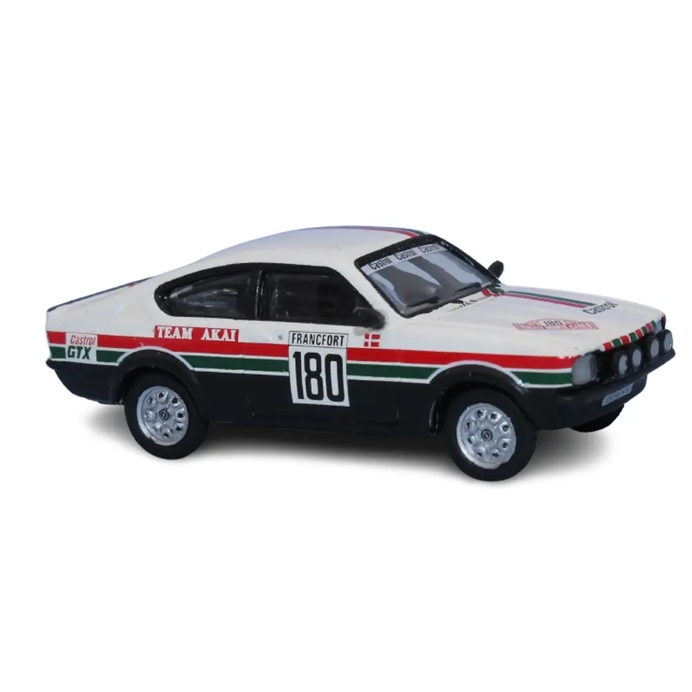 Opel Kadett C GT/E, No.180, Rallye Monte Carlo 1978 ( Oluf Raldorf - Ole Weywadt ) - Brekina 20408 - HO 1/87