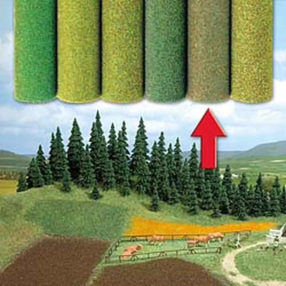 Tapis de décor sol de forêt, brun automnal, 100x80 cm