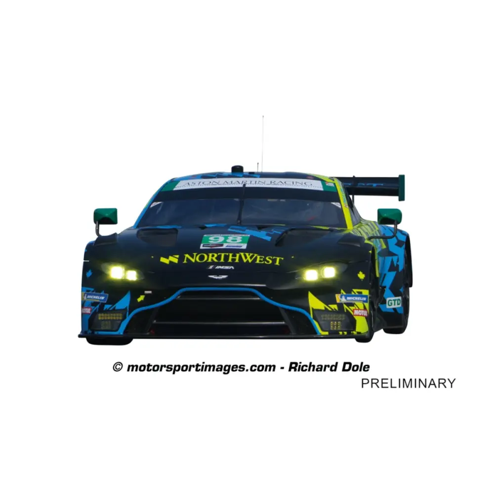 Aston-Martin Vantage GT3 (Northwest, No.98) Rolex 24H - Carrera Evolution 27783 - I 1/32 - Analogique
