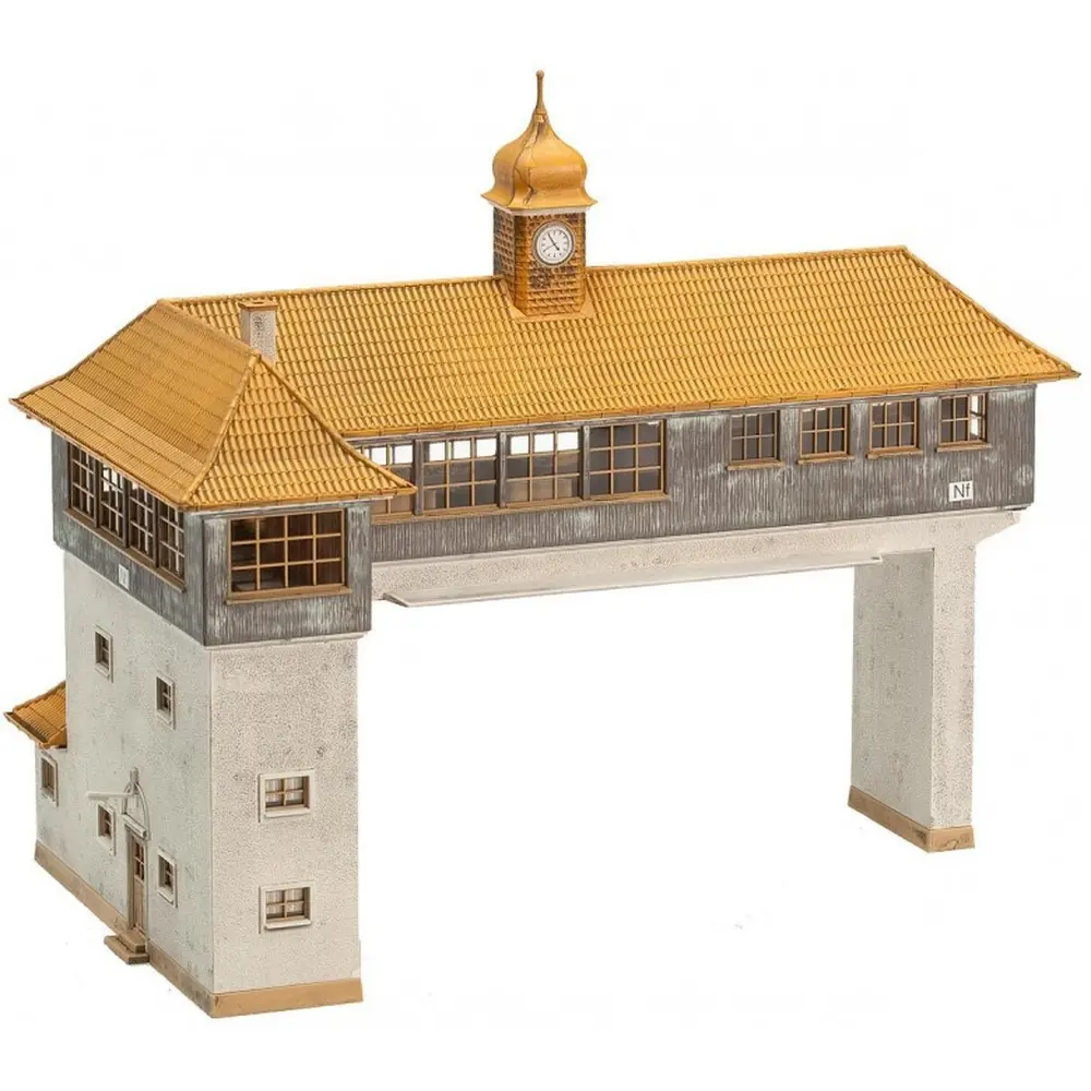 Poste d’aiguillage cavalier Neustadt - FALLER 120111 - HO 1/87 - EP II