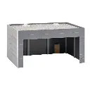 Abri pour véhicules - FALLER 130893 - HO 1/87 - Ep VI