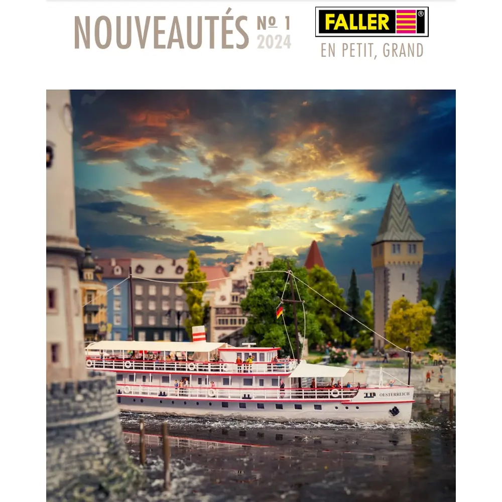 Catalogue Faller nouveautés 2024 - Faller CAT.FALLER.NOUVEAUTES1.2024 - 36 pages