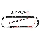 Coffret d'Extension Start-Set E1 FLEISCHMANN 919013 - N 1/160