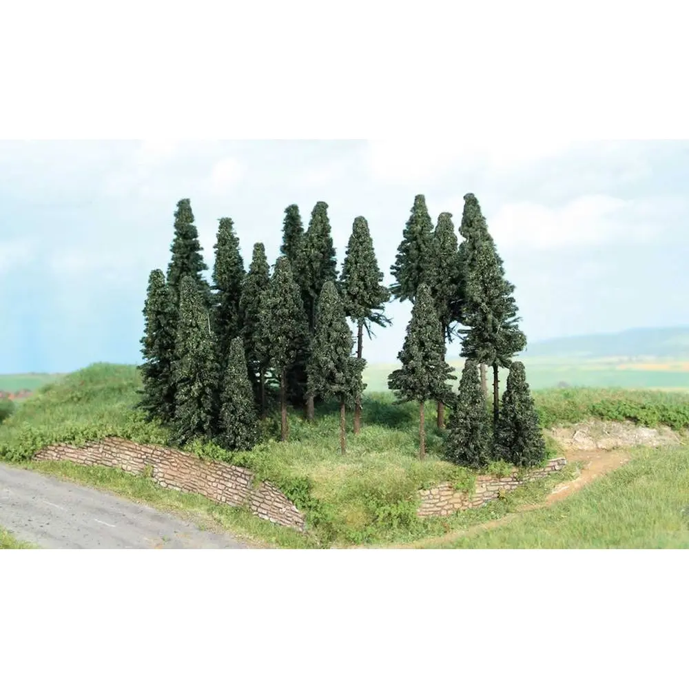 Set de 20 arbres de 5 à 11 cm