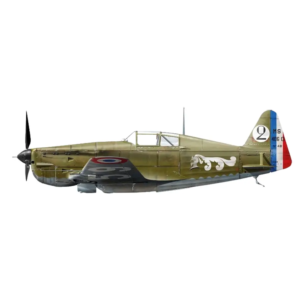 Avion de chasse - Morane Saulnier MS.406 - 1939/1940 - Hobby 2000 H2K72031 - 1/72
