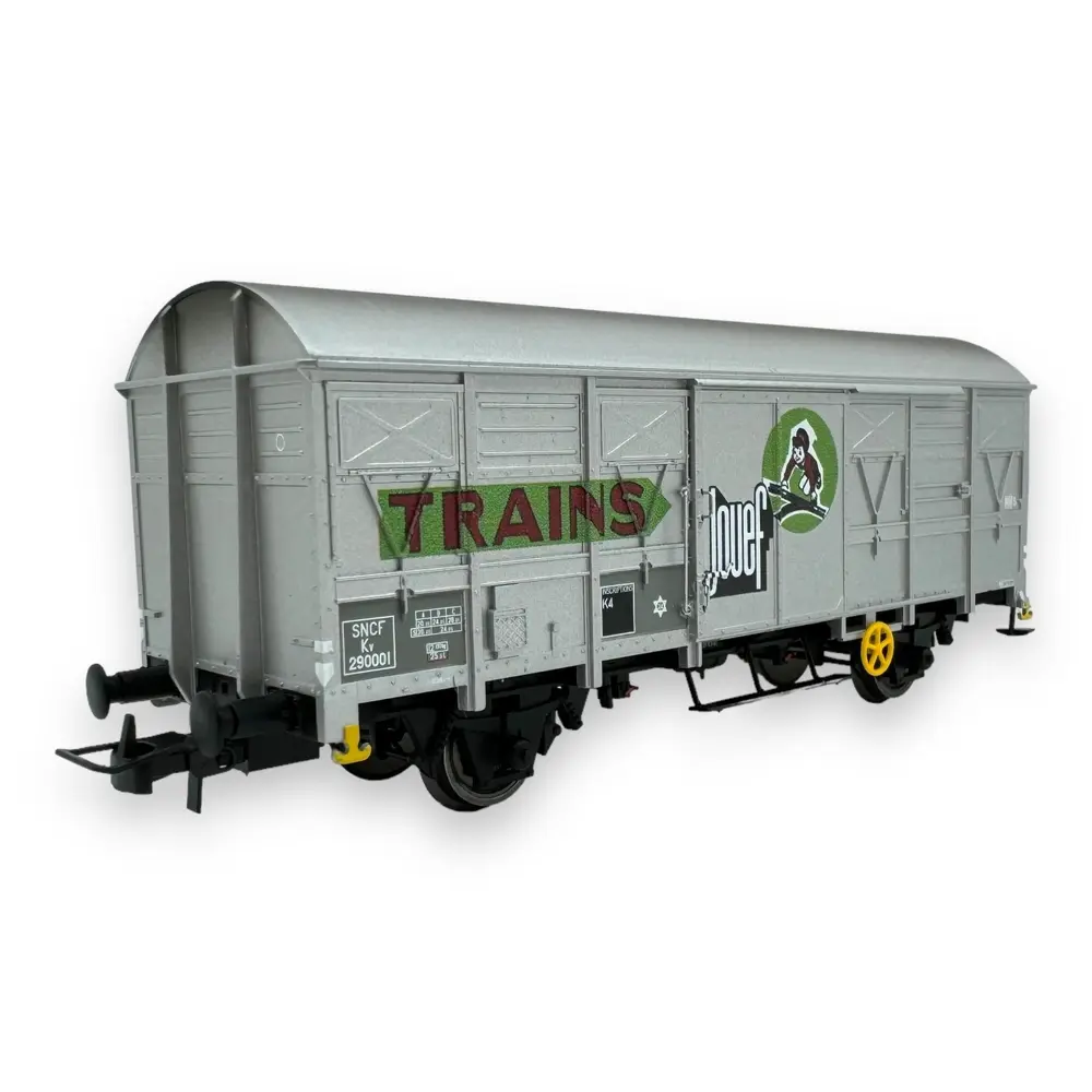 Wagon Couvert à 2 Essieux 80e Anniversaire - JOUEF HJ6292 - HO 1/87 - SNCF - EP III - 2R