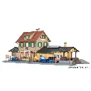 Gare "Dettingen" - KIBRI 39507 - HO 1/87 - 345 x 125 x 140 mm