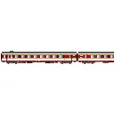 Set de 3 voitures voyageurs grand confort "Étendard" A3rtux + A8tu + A8u - LS Models 40084AC - HO 1/87 - SNCF - Ep IV - 3R