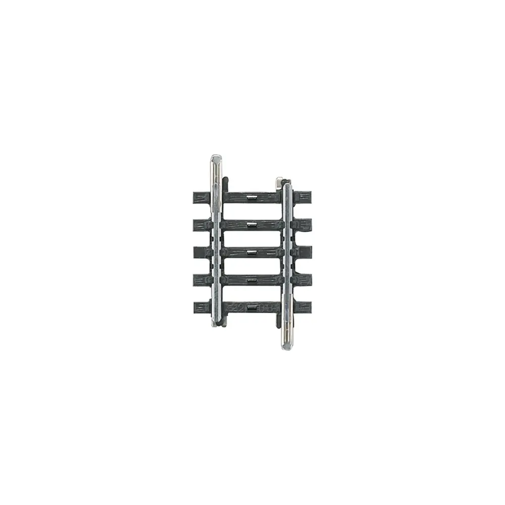 Rail droit non ballasté - Marklin 2208 - HO 1/87 - Code 83 - Voie K - Longueur 35,1 mm - 3R