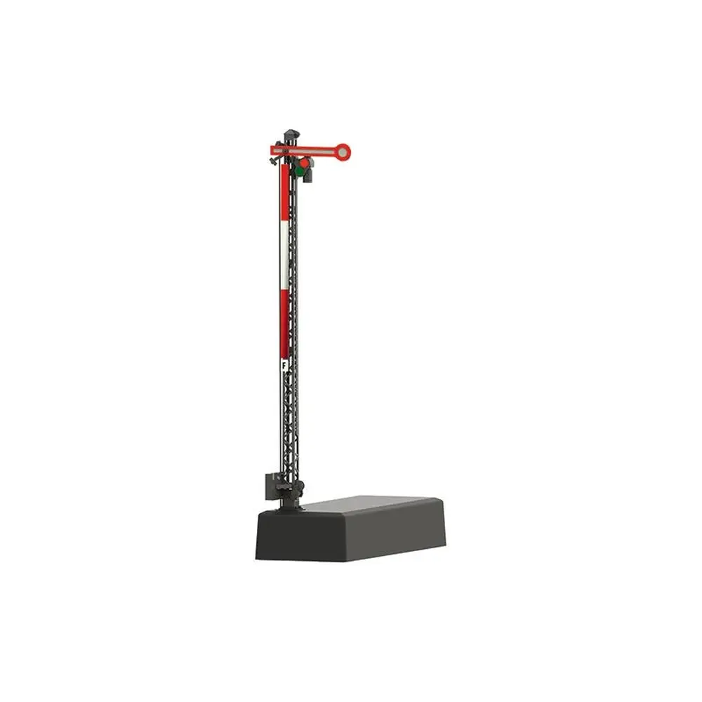 Signal principal avec mât en treillis (Hp 0 / Hp 1)