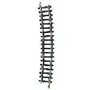 Rail courbe Minitrix R4 rayon 362.6 mm 15° - N : 1/160 - code 80 - 14927