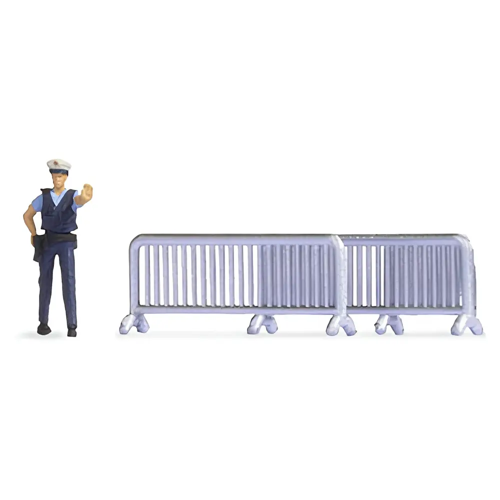 Petites scènes - opération de police - Noch 16519 - HO 1/87