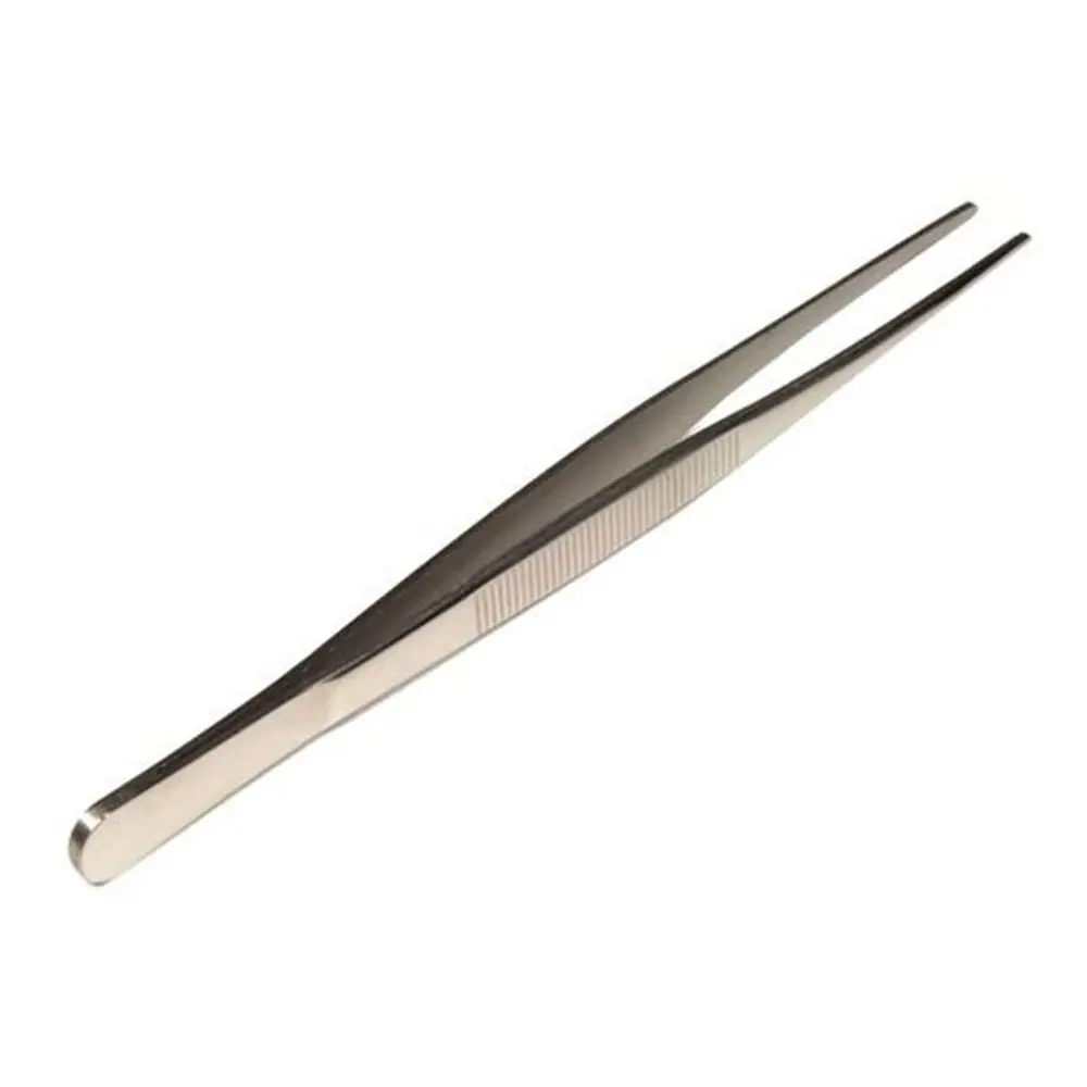 Pincettes à bout rond en acier inoxydable Torcade - Distriplay 50030