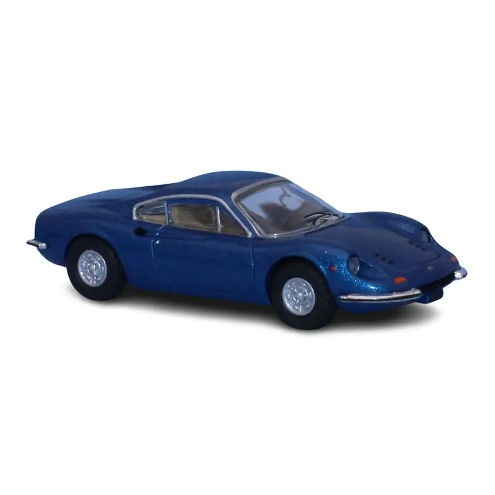 Ferrari Dino 246 GT, bleu métallisé, 1969 - PCX87 0634 - HO 1/87