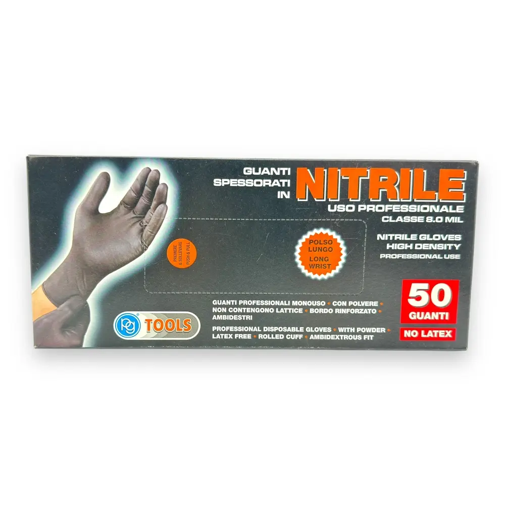 50 gants jetables en nitrile taille L - PG Mini P50611