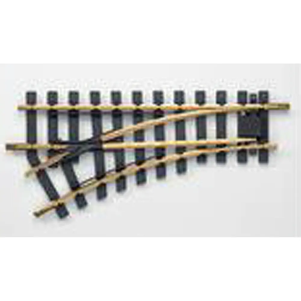 Aiguillage à gauche R1 30°, 321,54 mm