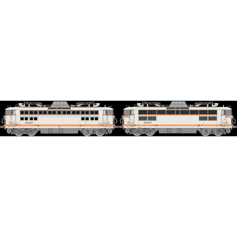 Couplage de Locomotives Électriques BB 408760 + BB 408784 - R37 HO 41080DS - HO 1/87 - SNCF - EP V - Digital Sound - DCC