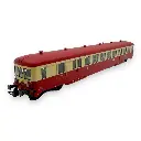 Remorque renforcée d'autorail ZRABDX 17201 - R37 HO41257DCC - HO 1/87 - SNCF - IV - Digital
