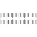 Clôture - RATIO 434 - Échelle OO 1/76 / HO 1/87 - 700 mm - Noir