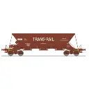 Wagon trémie ex type 1 « TRANS-RAIL » - Ree Modèles WB865 - HO 1/87 - SNCF - Ep IV - 2R