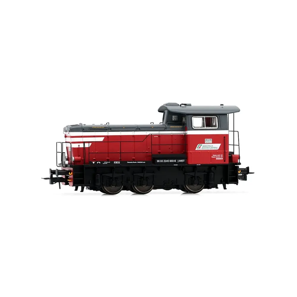 Locotracteur diesel 245 " Mercitalia S&T" - Rivarossi HR2932S - HO 1/87 - Privée - EP VI - DCC Son