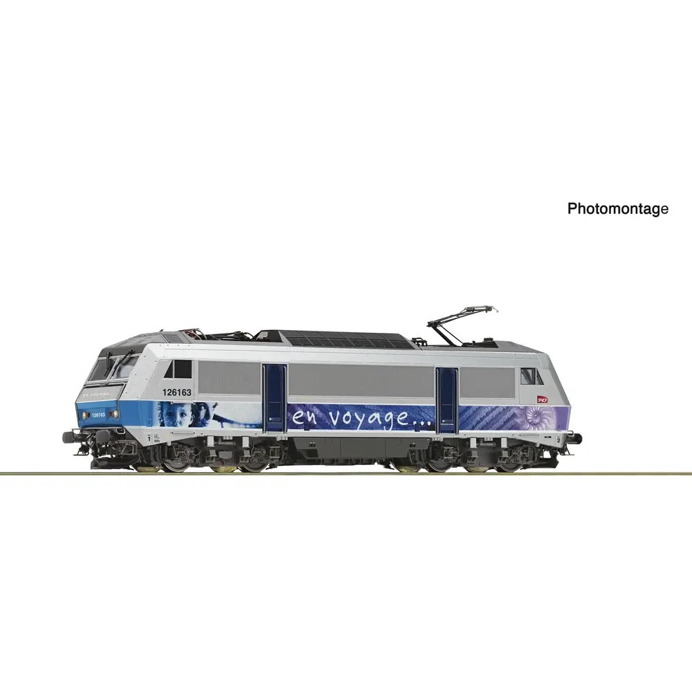 Locomotive électrique BB 126163 - Roco 7500143 - HO 1/87 - SNCF - EP. V, VI - Analogique - 2R