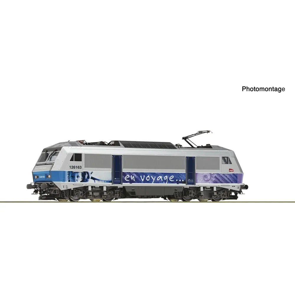 Locomotive électrique BB 126163 - Roco 7520143 - SNCF - HO 1/87 - EP. V, VI - Digital Sound - 3R