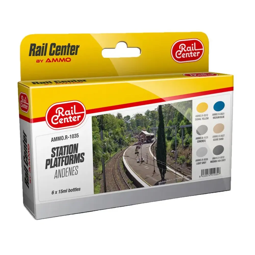 Kit de peinture pour quais de gare - Ammo 4601035