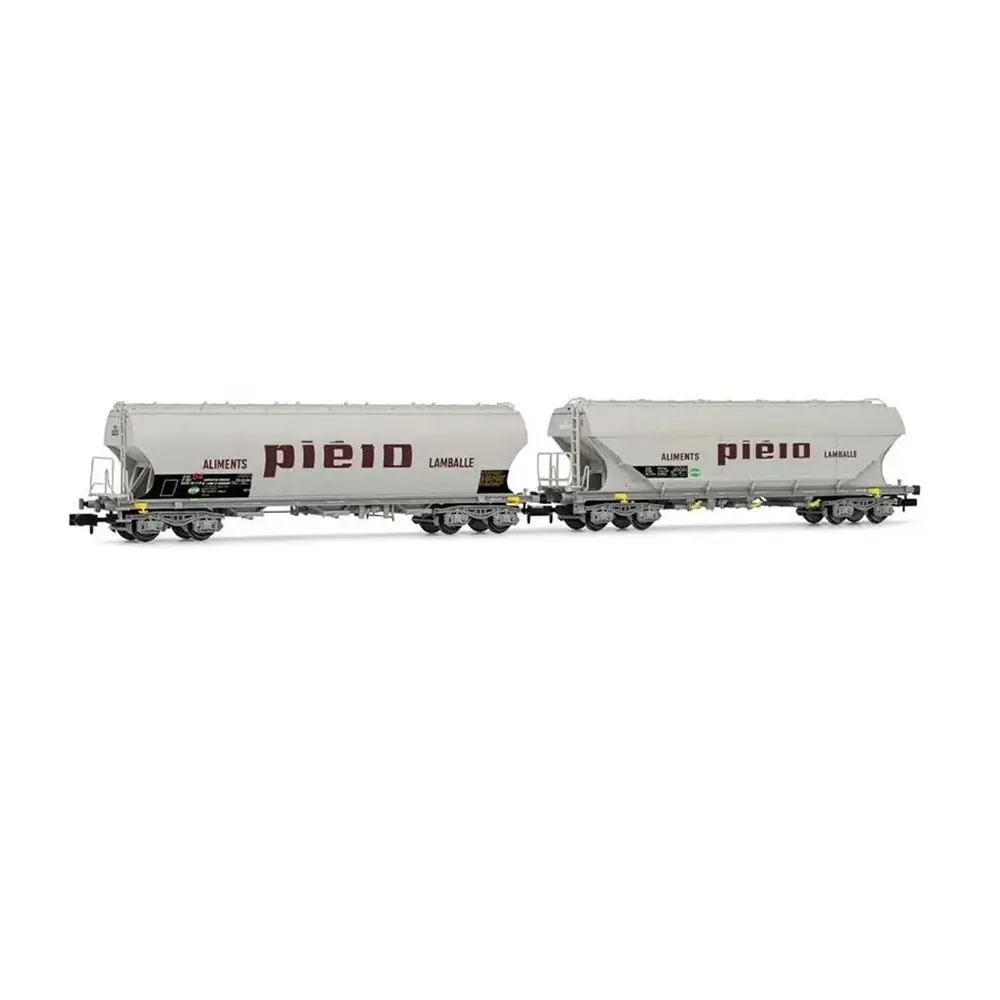 Set 2 wagons trémies Arnold HN6511 UAGPPS - N 1/160 - SNCF - EP IV