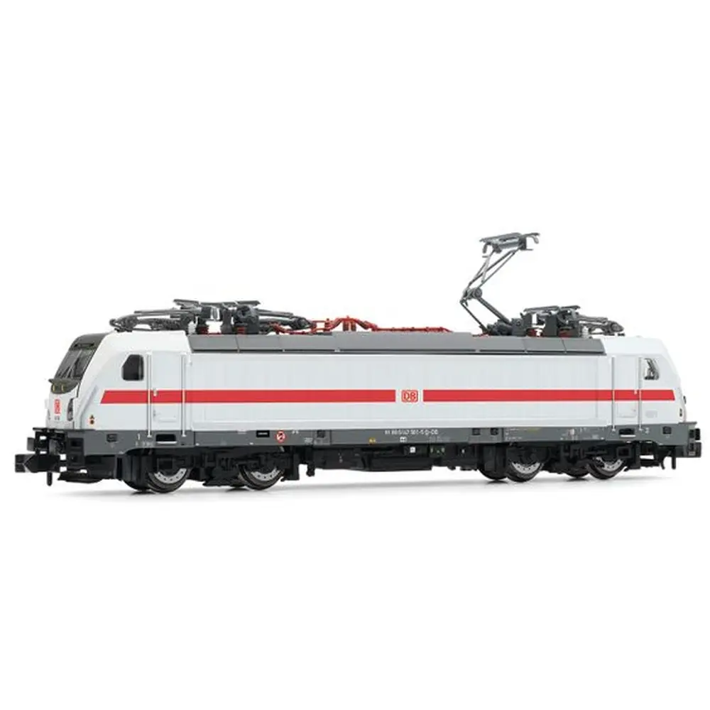 Locomotive électrique classe 147.5, livrée blanche avec bande rouge - Arnold HN2596 - N 1/160 - DB AG - Ep VI - Analogique - 2R