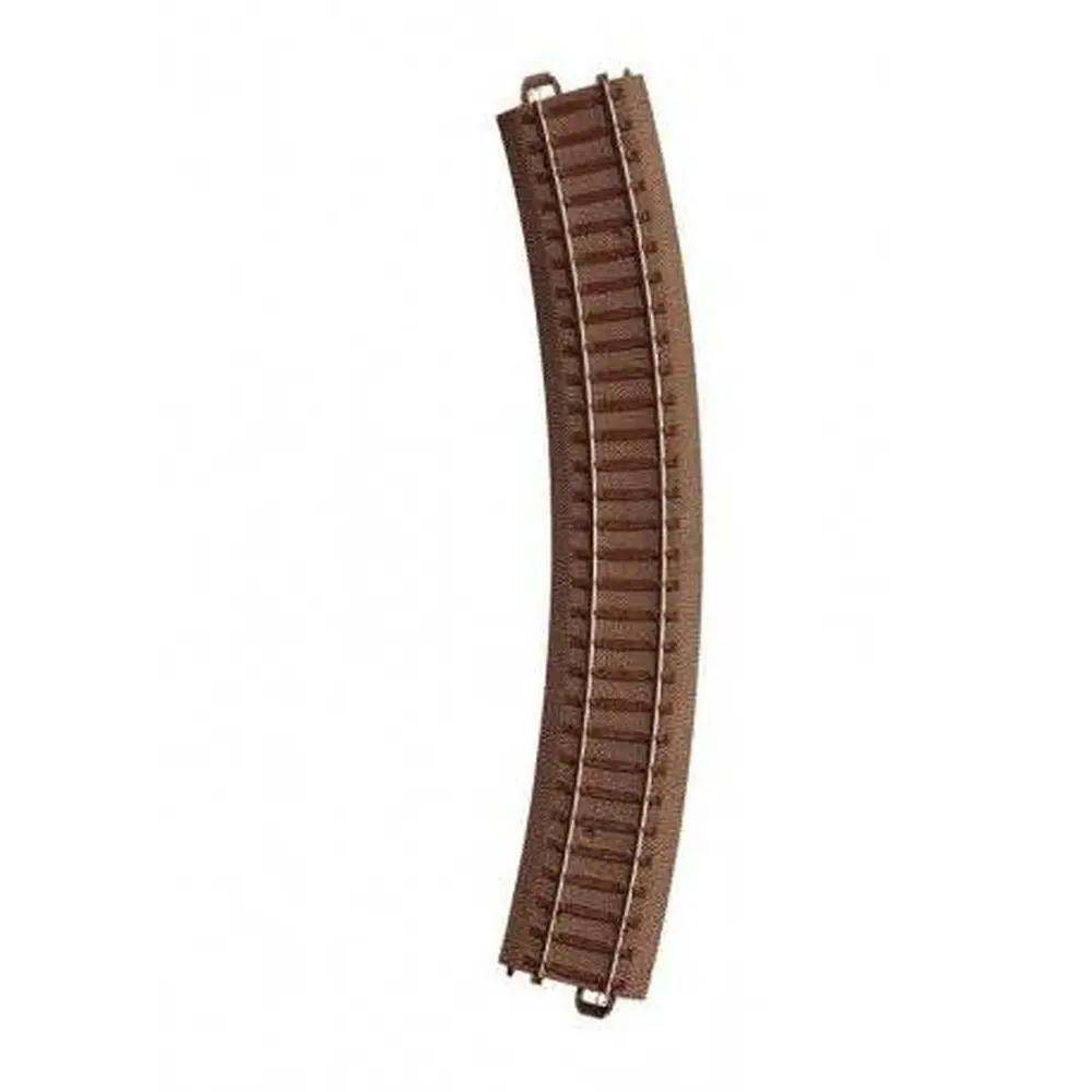 Rail courbe R2 30° Trix 62230 - Rayon 437,5 mm - HO : 1/87 - Code 83 - Voie C