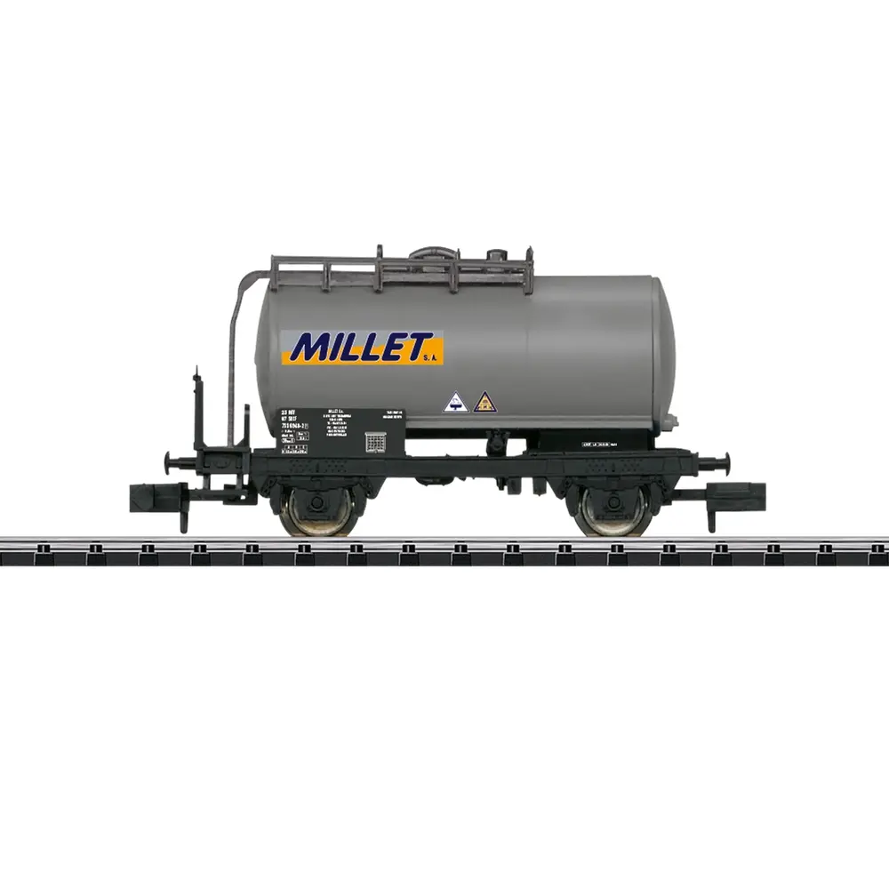 Wagon citerne MILLET - Trix 18098 - N 1/160 - SNCF - EP VI - 2R