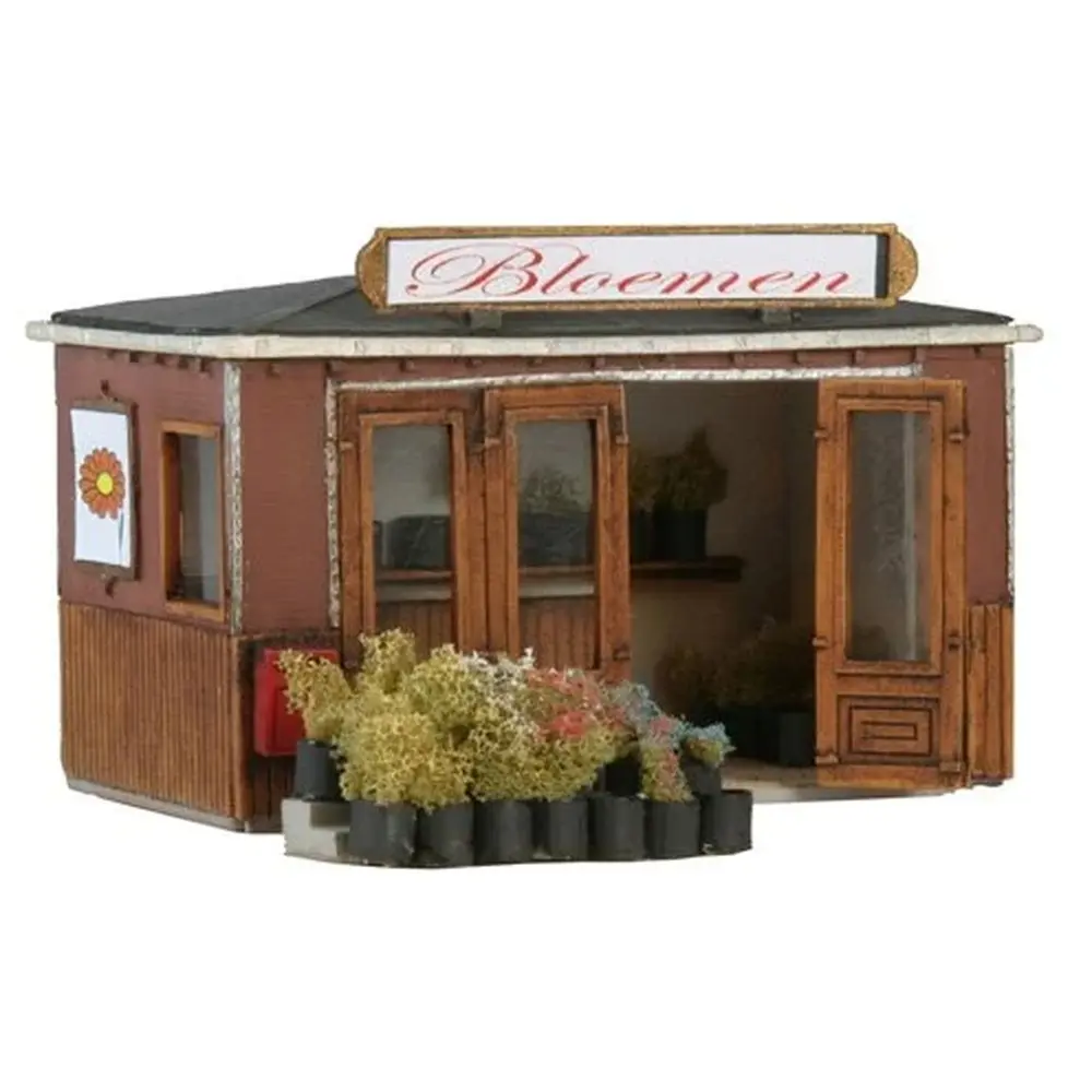 Flowershop - Kit Résine - Non Peint - Artitec 10.206 - HO 1/87