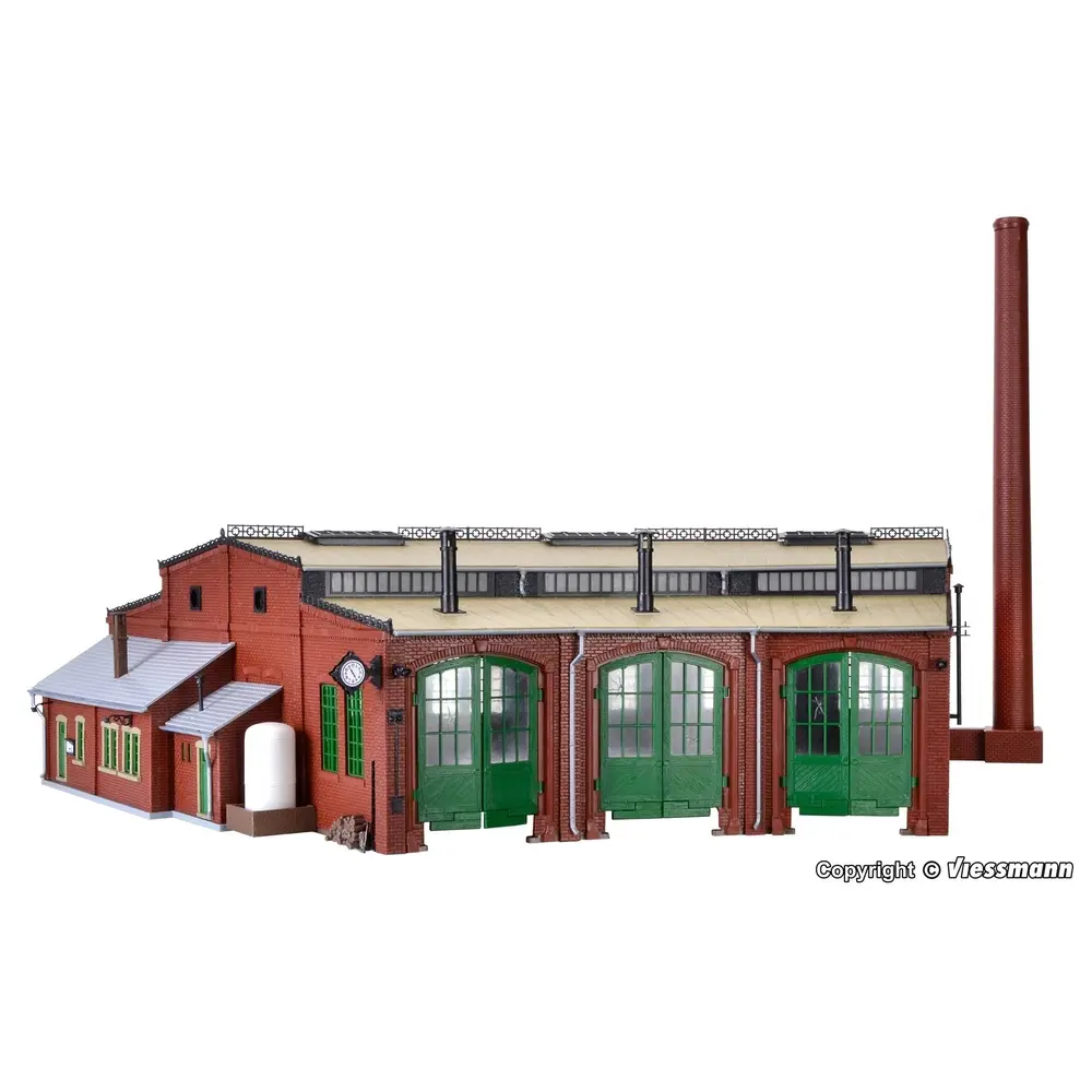 Rotonde avec dispositif de verrouillage des portes VOLLMER 45754 - HO 1/87