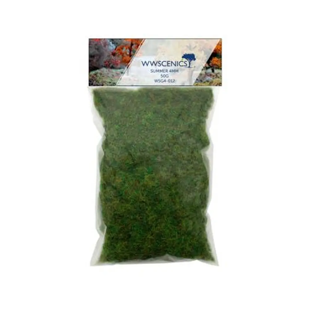 Fibres herbe d'été - WWScenics WSG4-012 - 4 mm - 50 g
