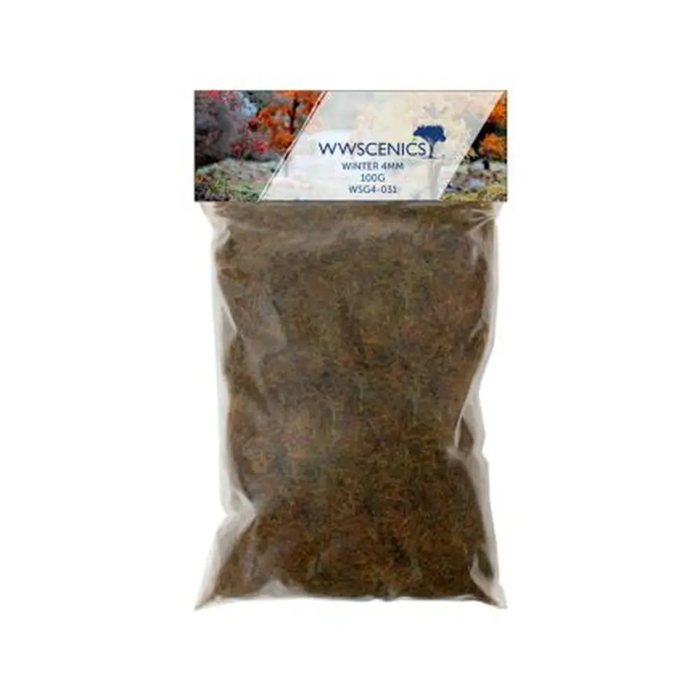 Fibres herbe d'hiver - WWScenics WSG4-031 - 4 mm - 100 g