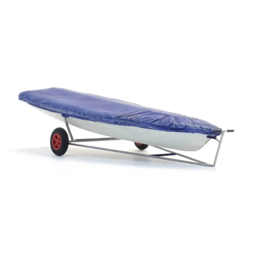 Voilier sur remorque - Artitec 387.594 - HO 1/87