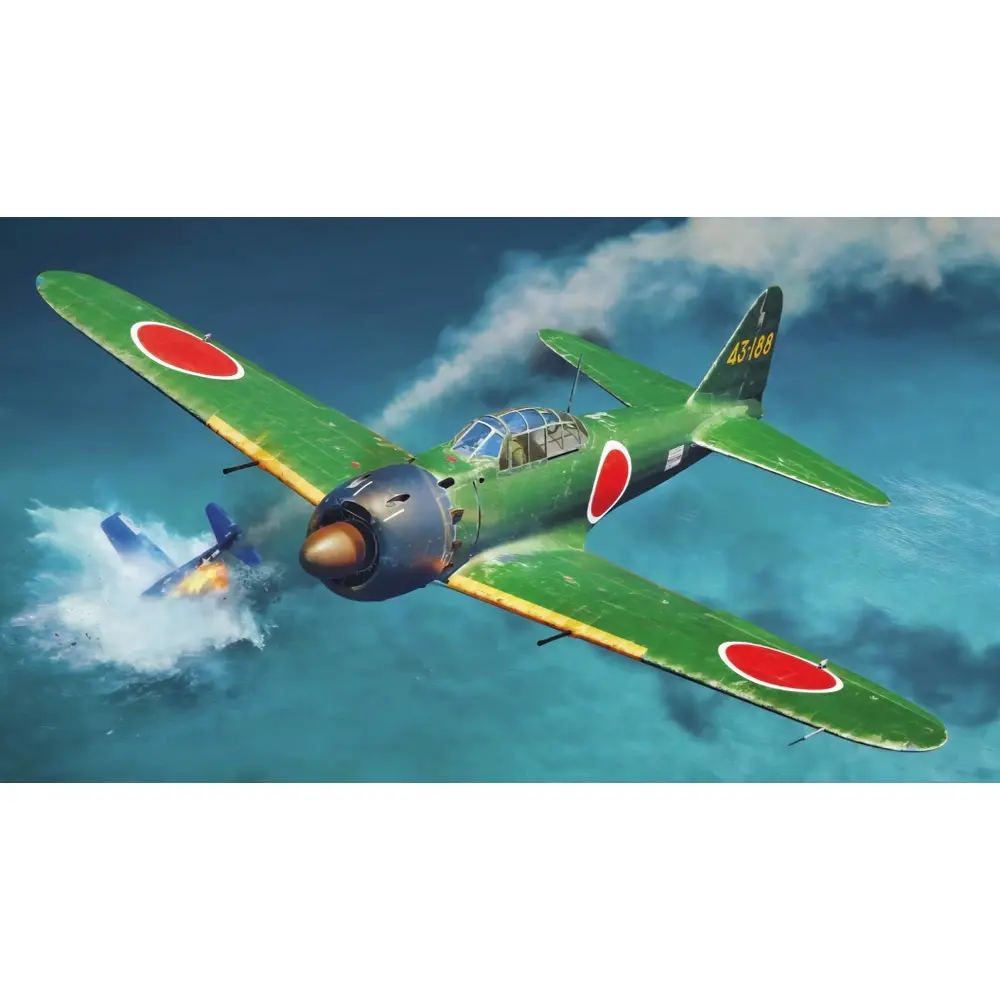 Avion Mitsubishi A6M5 Zero Type 52a - Eduard 82216 - 1/48