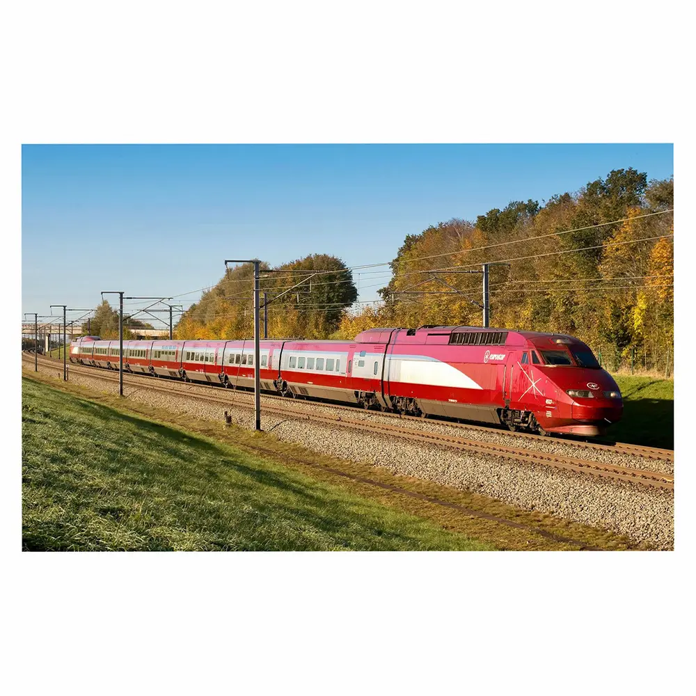 Coffret EuroStar PBA 4 éléments - 2ème re-décoration -JOUEF HJ2483S - HO 1/87 - EP. VI - Digital Sound - 2R