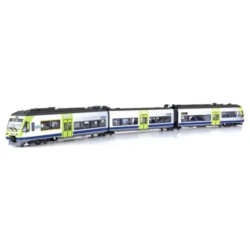 [LS17202DC] Automotrice RAbE 525 010, NINA "Gerzensee", 3 éléments - LS Models 17202DC - HO 1/87 - BLS - Ep VI - Analogique - 2R