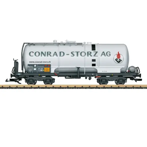 [LG47832] Wagon-citerne Conrad Storz - LGB 47832 - G 1/22,5 - RhB - EP.VI - 2R