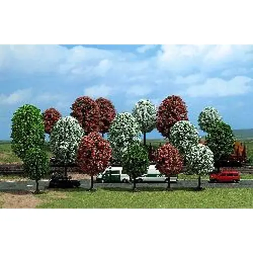 [BU6584] 16 arbres fleuris, 4-7 cm