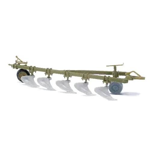 [BU42850] Charrue semi-portée Progress B200, couleur vert BUSCH 42850 - HO 1/87