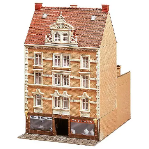 [FA130448] Immeuble urbain "Allianz + Thé & Épices" - Faller 130448 - HO : 1/87 - EP I