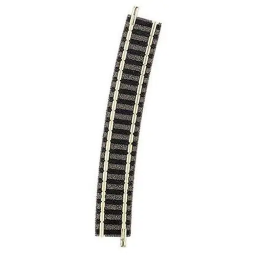[FL9131] Rail courbe ballasté rayon R3 396,4 mm 15° Fleischmann 9131 - N : 1/160 - Code 80