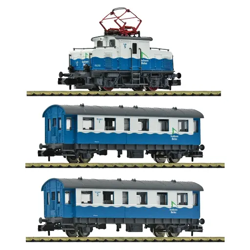 [FL5570001] Coffret 3 pièces train à crémaillère Seehorn - Fleischmann 5570001 - N 1/160 - Ep III-IV - Digital - 2R