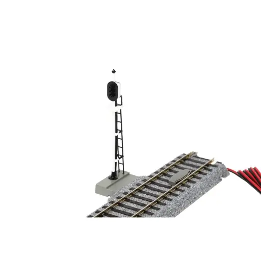 [KA2-601] Rail de signalisation droit Unitrack (S123SGL) 123mm - Kato 2-601 - HO 1/87